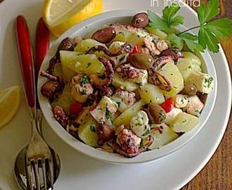 Polpo e patate in insalata - ricetta veloce