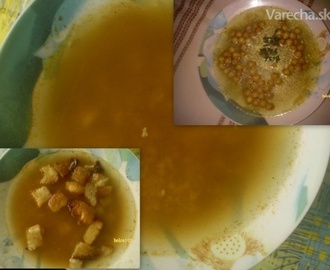 Cesnaková polievka ktorá zohreje (fotorecept)