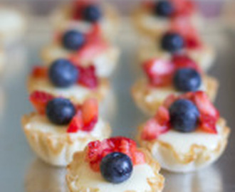 Berry Tartlet Recipe; Perfect Summer dessert with fresh fruit!