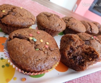 Výborné čokoládové muffiny - vláčne