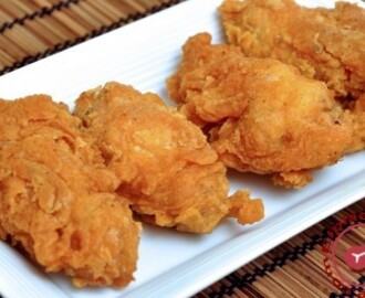 Alitas de pollo al estilo Kentucky Fried Chicken