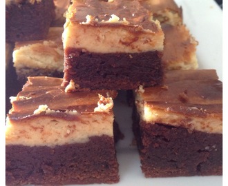 Chocolate and cream cheese brownies