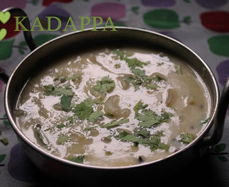 Kumbakonam Kadappa Recipe / Kadappa Recipe / Kadapa Recipe