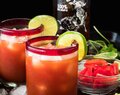 Salsa Sunset: A Savory Margarita