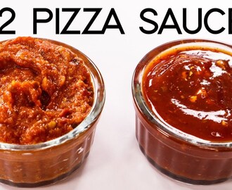 2 Types of Pizza Sauce Recipe in Easy Indian Style - CookingShooking