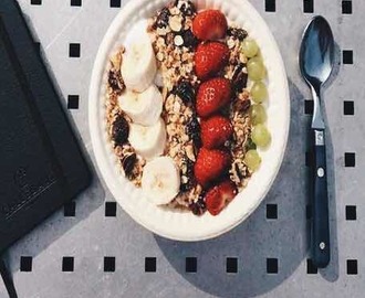 Healthy breakfast/gezond ontbijt
