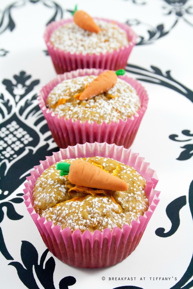 Muffin vegani alle carote / Vegan carrot muffin recipe