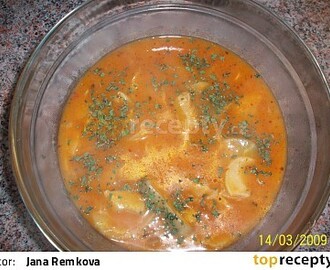Dršťková polévka z hub