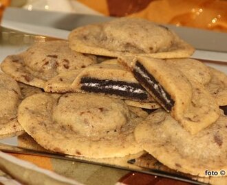 Oreogefüllte Chocolate Chip Cookies
