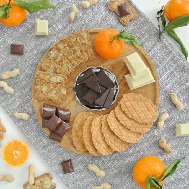 Dessert Board mit Schokolade