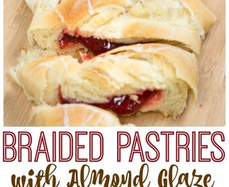 Butter Braid Pastries and Almond Glaze Recipe