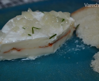 Nakladaný syr s bielou plesňou (fotorecept)