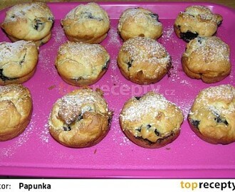 Hrníčkové borůvkové muffiny (bezlepkové)