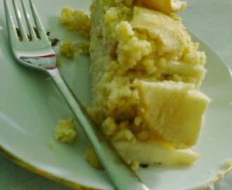 Bezglutenski kolač od prosa i jabuka/ Gluten free millet& apple cake