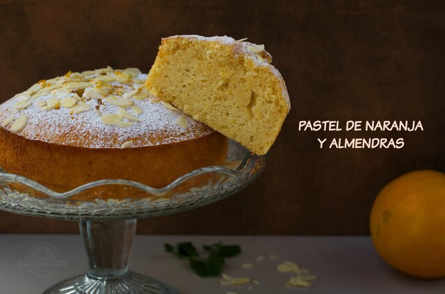 Pastel de Naranja y Almendras - Casero y Fácil