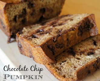 Chocolate Chip Pumpkin Banana Bread Recipe #PumpkinCan