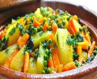 Receita de Tajine de Legumes, Esta é uma das receitas mais fáceis e saudáveis para ser feita numa tajine, anote e prepare essa delicia.