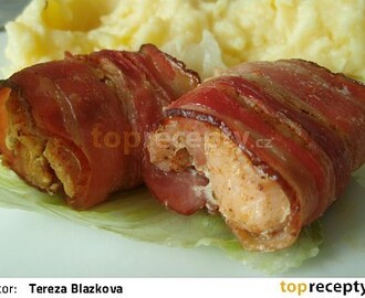Krůtí masíčko v kabátku z anglické slaniny