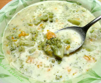 Juha od brokule sa sirom :: Broccoli and cheese soup