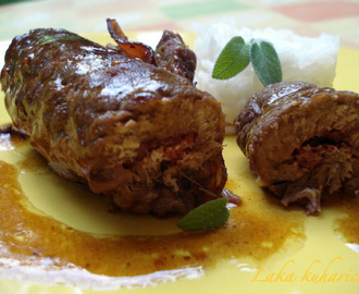 Male tajne: Juneći smotuljci s pršutom i kaduljom :: Meat rolls with prosciutto and sage