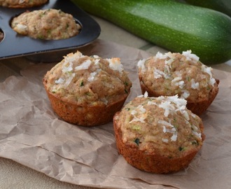 Coconut Zucchini Muffins