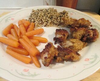 Fried Oysters w/ Quinoa & Brown Rice Medley and Baby Carrots