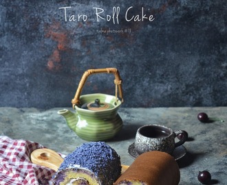 Taro Roll Cake