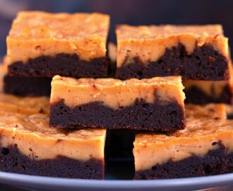 Mogyoróvajas brownie – puha, szaftos és csokiiiis! :)