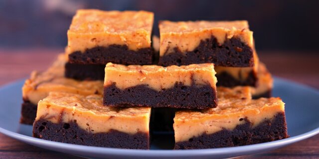 Mogyoróvajas brownie – puha, szaftos és csokiiiis! :)
