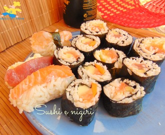 Sushi e nigiri