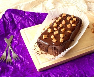 Chocolate Mud Loaf Cake with Creme Fraiche Icing