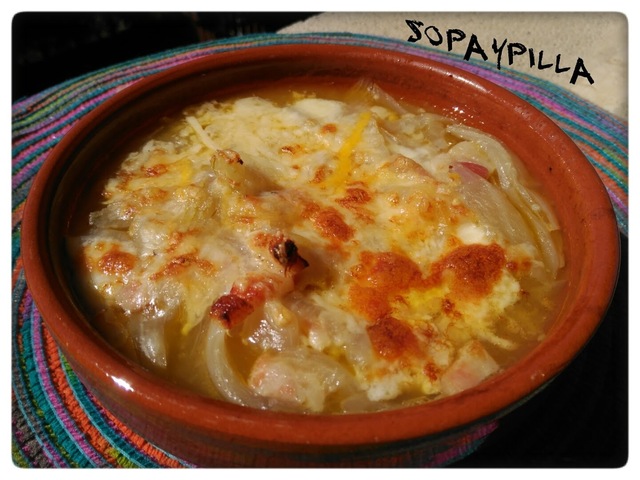 Sopa gratinada de cebolla de Berasategui