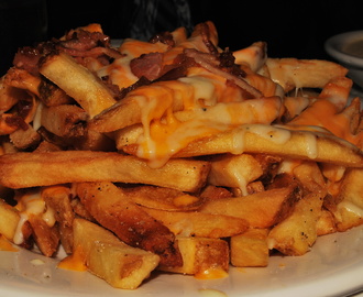 Receta de bacon & cheese fries