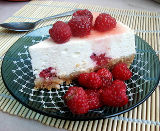 Чизкейк с малиной "Лёгкий" / Light Raspberry Cheesecake