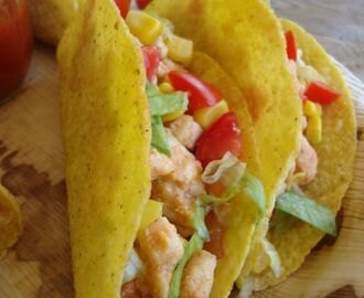 Tacos di pollo alla messicana