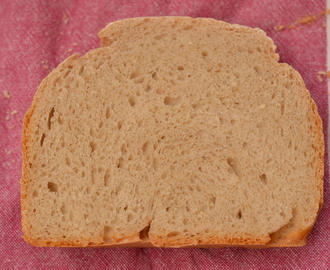 Pan de espelta con centeno en panificadora