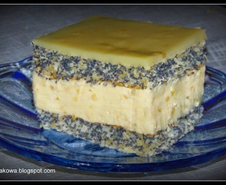Ciasto makowe z nutą cytrynową (makowa panienka).
