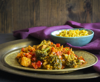 curry z indyka z warzywami