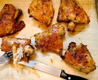 Grilled Chicken Thighs with Singapore-Style Sauce