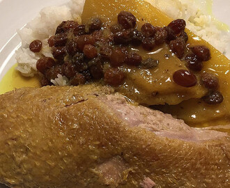 Weihnachtsente mal anders: Malaysian Lemongrass Infused Roast Duck