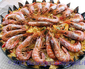 Paella de marisco: dalla Spagna con amore