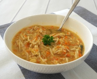 Thermomix Chicken Noodle Soup Recipe