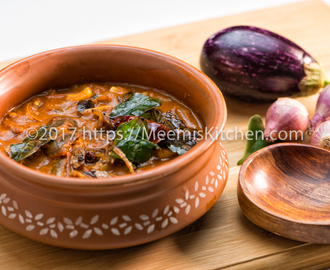 Brinjal Curry, Baingan/ Eggplant Masala Recipe - MeemisKitchen