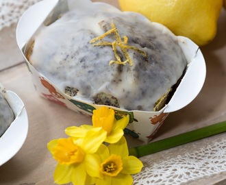 Kleine Kuchen: mamorierter Zitronen-Mohn-Kuchen aus der Minikastenform