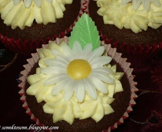 Kakaové košíčky - cupcakes s vaječným likérom