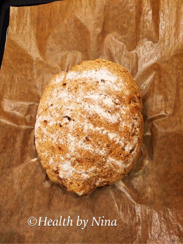 Glutenfritt bröd på teffmjöl