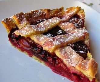 Pie of plums and berries... by Nigel Slater