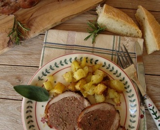 Coniglio ripieno arrosto - Ricetta tradizionale toscana