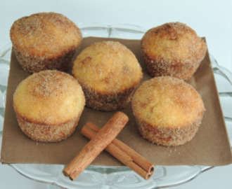 Škoricové muffiny plnené Nutellou