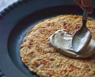 Naleśniki z cieciorki na słono / Savory chickpea  pancake